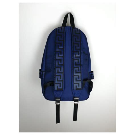 versace rucksack herren blau|Versace Rucksäcke für Herren .